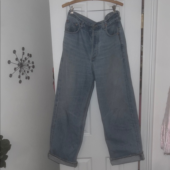 CITIZENS OF HUMANITY AYLA HIGH-RISE WIDE-LEG JEANS - Picture 5 of 11